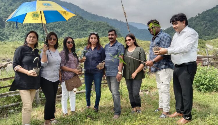 लायंस क्लब ऑफ सिलीगुड़ी ह्यूमैनिटी ने लगाए पेड़