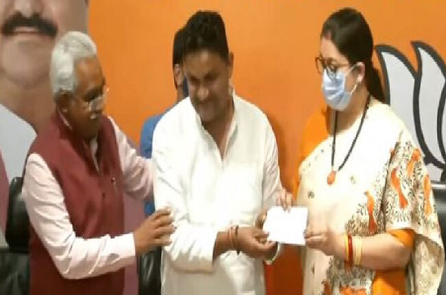 भाजपा में शामिल हुए भीमताल से निर्दलीय विधायक राम सिंह कैड़ा 