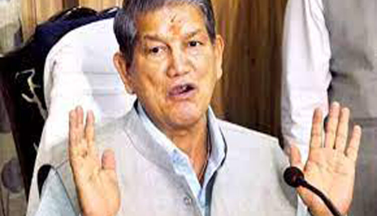 धामी खनन प्रेमी मुख्यमंत्री : हरीश रावत