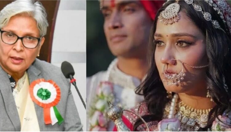 High-Profile Case: Katara Hills में CBI का 'सीन रिक्रिएशन', ट्विशा की सास पूर्व न्यायाधीश गिरिबाला सिंह पर गिरफ्तारी की तलवार…| गिरिबाला सिंह, मृतक ट्विशा, आरोपी पति समर्थ सिंह | Image: Social Media